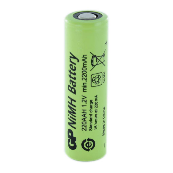 Accumulator Battery R6 AA 220AAH-B 2200mAh NiMH 1 pc. BULK Industrial GP