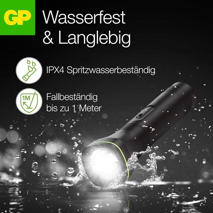 Flashlight GP BATTERIES C105B LED 50 lumens 1*AA battery