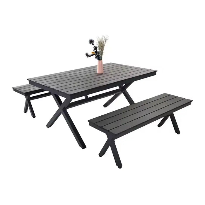 ГРАДИНСКИ БИРЕН КОМПЛЕКТ POLYWOOD HD HD-9992 - Комплекти<<<Градински мебели<<<Градина<<<Praktiker