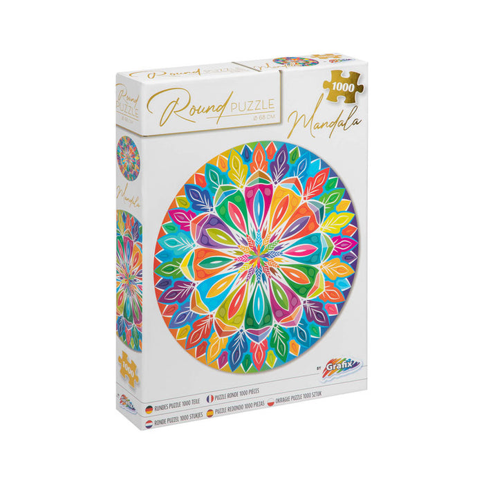 GRAFIX ROUND MANDALA PUZZLE 1000 PIECES
