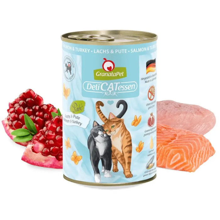 GRANATAPET DeliCATessen Salmon and turkey - wet cat food - 400g - Wet foodDLK-KAM<<<For the catDLK<<<ActionPL