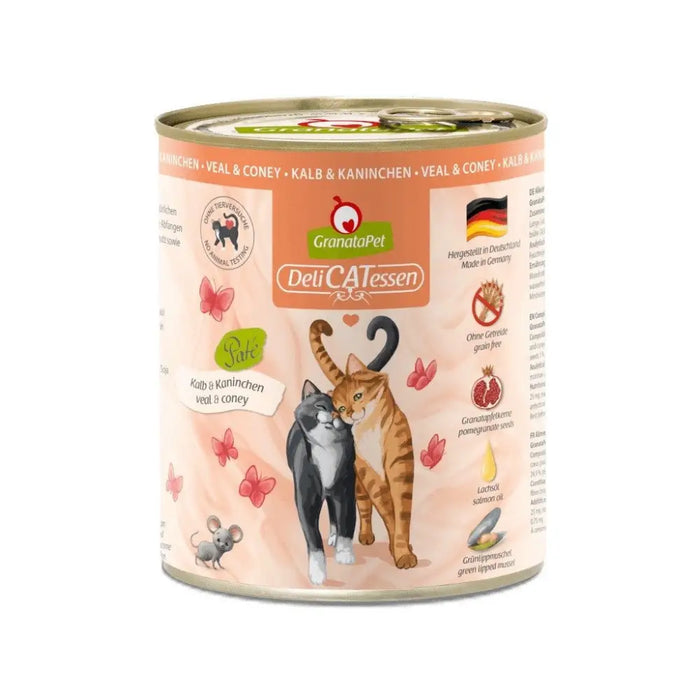 GRANATAPET DeliCATessen Veal and coney - wet cat food - 800g - Wet foodDLK-KAM<<<For the catDLK<<<ActionPL&&&Wet