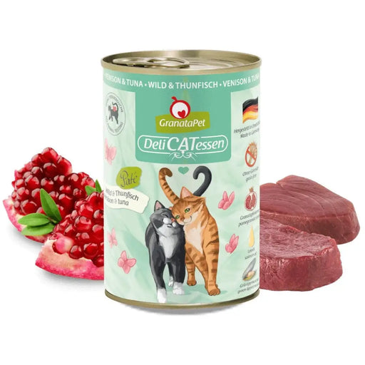 GRANATAPET DeliCATessen Venison and tuna - wet cat food - 400g - Wet foodDLK-KAM<<<For the catDLK<<<ActionPL