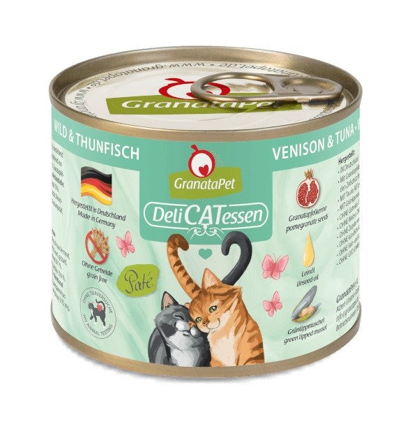 GRANATAPET DeliCATessen Venison and tuna - wet cat food - 200g