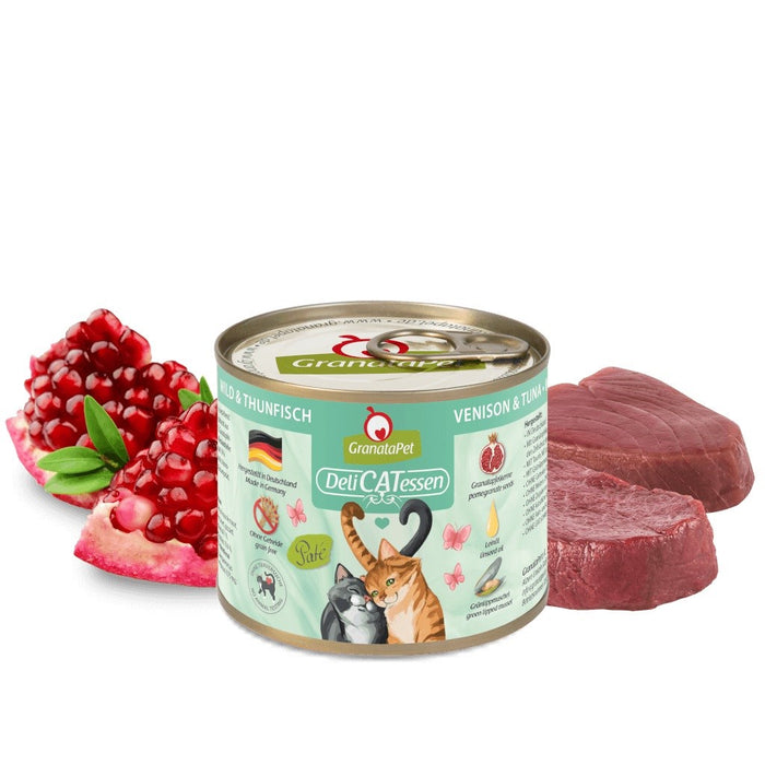 GRANATAPET DeliCATessen Venison and tuna - wet cat food - 200g
