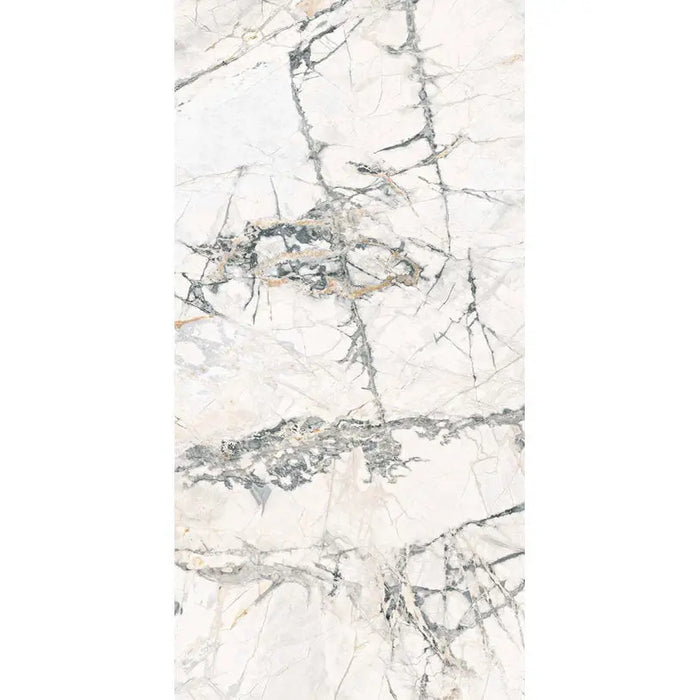 GRANITE GRES KAI ARABESQUE WHITE GLOSS 60X120 CM - Гранитогрес<<<Плочки и лайстни<<<Подови и стенни