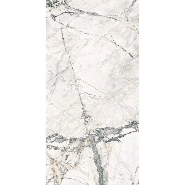 GRANITE GRES KAI ARABESQUE WHITE GLOSS 60X120 CM - Гранитогрес<<<Плочки и лайстни<<<Подови и стенни