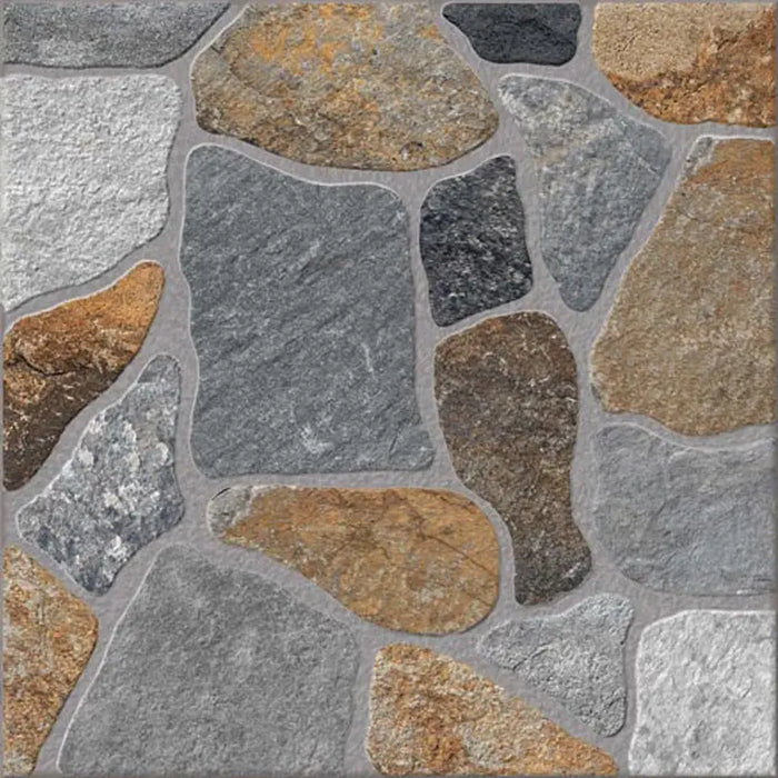 GRANITE GRES KAI CASTRO MIX BROWN 45X45 CM - Гранитогрес<<<Плочки и лайстни<<<Подови и стенни
