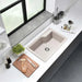 GRANITE KITCHEN SINK 8315 RECTANGULAR INTER CERAMIC 68X45X22 CM SAND - Кухненски мивки<<<Кухненски