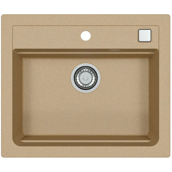 GRANITE KITCHEN SINK ALVEUS ATROX 30 59X50X19.5 CM. BEIGE - Кухненски мивки<<<Кухненски