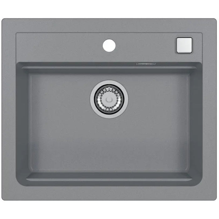 GRANITE KITCHEN SINK ALVEUS ATROX 30 59X50X19.5 CM. GRAY - Кухненски мивки<<<Кухненски