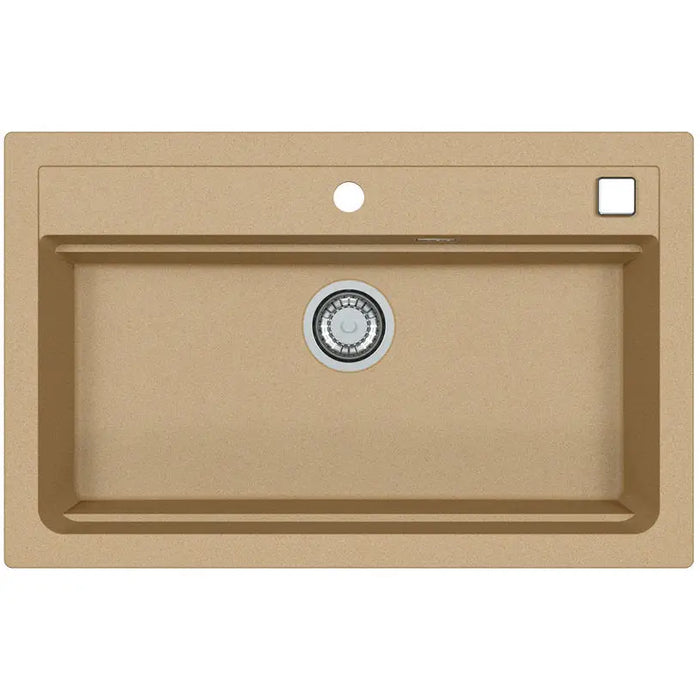 GRANITE KITCHEN SINK ALVEUS ATROX 40 79X50X19.5 CM. BEIGE - Кухненски мивки<<<Кухненски