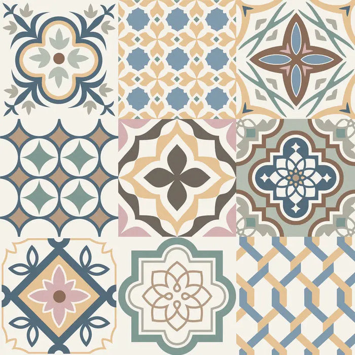 GRANITOGRES CERSANIT PATCHWORK MULTICOLOR 59.8X59.8 - Гранитогрес<<<Плочки и лайстни<<<Подови и стенни