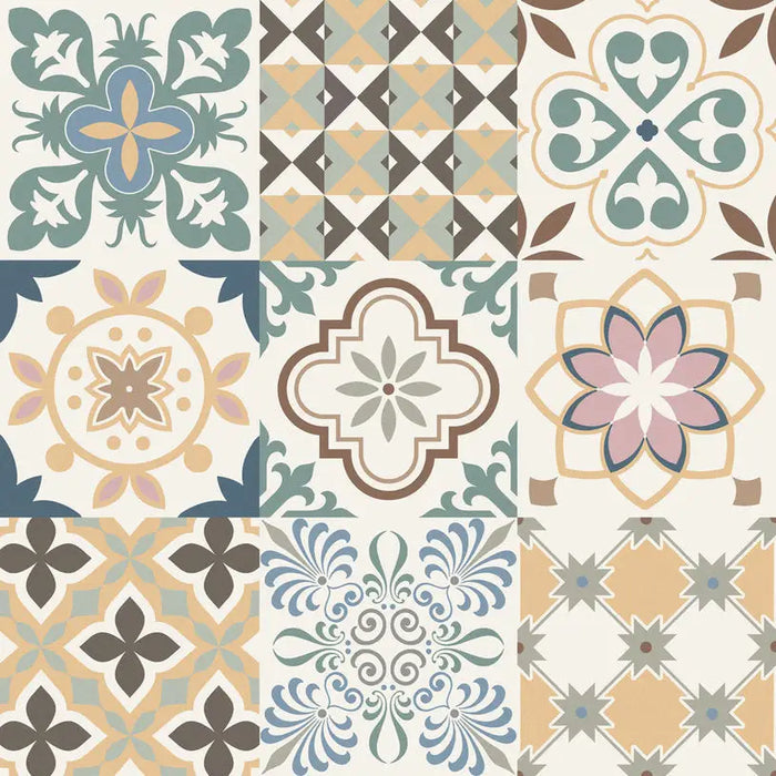 GRANITOGRES CERSANIT PATCHWORK MULTICOLOR 59.8X59.8 - Гранитогрес<<<Плочки и лайстни<<<Подови и стенни