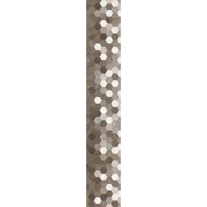 GRANITOGRES KAI BERGEN DECOR BROWN 15X90 CM - Гранитогрес<<<Плочки и лайстни<<<Подови и стенни
