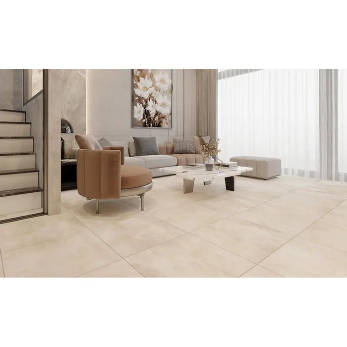 GRANITOGRES KAI CEMENT BEIGE 60X60 CM - Гранитогрес<<<Плочки и лайстни<<<Подови и стенни