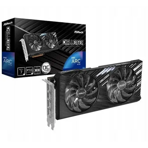 Graphics card ASRock Challenger SE Intel ARC A770 16 GB GDDR6 - Graphics card (INTEL)VGA-INT<<<Graphics