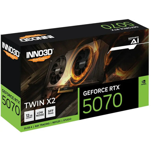 Graphics card INNO3D N50702-12D7-195064N nvidia geforce rtx 5070 12 GB - Графични карти<<<Компютър Мрежи и