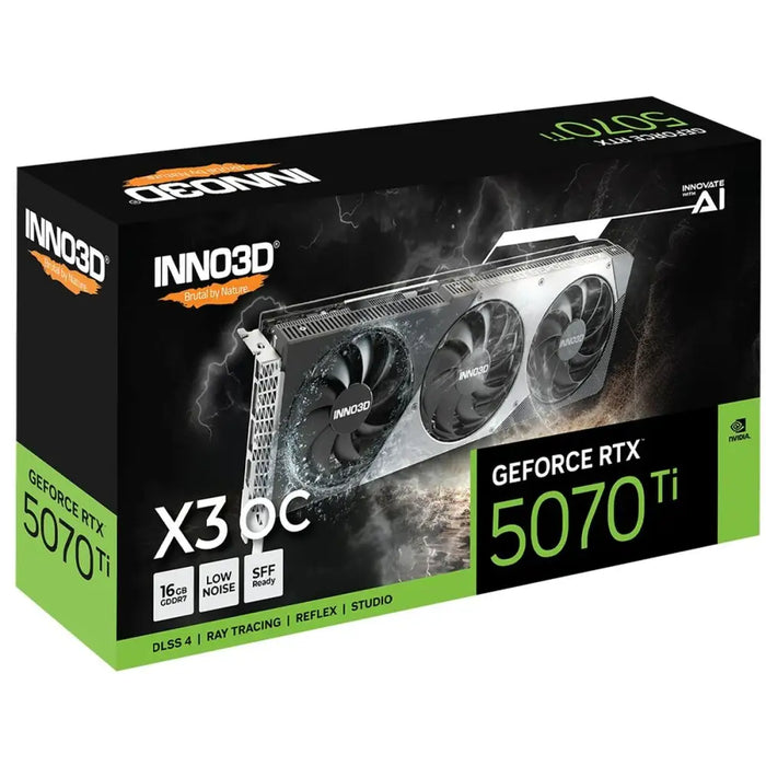 Graphics card INNO3D N507T316D7X176068N nvidia geforce rtx 5070 ti 16 GB - Графични карти<<<Компютър Мрежи и