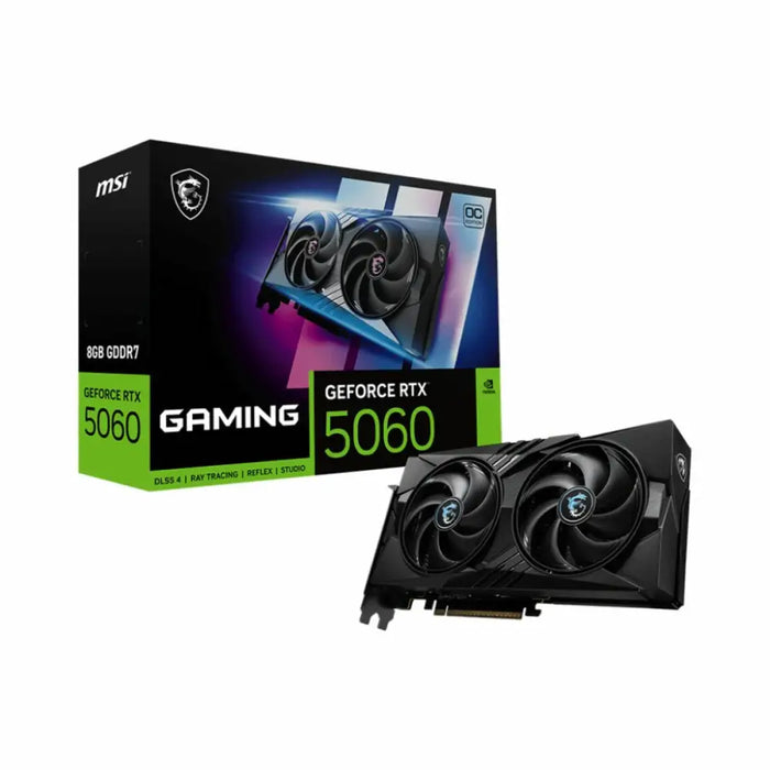 Graphics card MSI RTX 5060 8G GAMING OC 8 GB GEFORCE RTX 5060 GDDR6X GDDR7 - Компютър Мрежи и компоненти<<<Компютри|