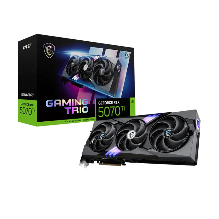 Graphics card MSI V531-240R 16 GB nvidia geforce rtx 5070 ti GDDR6X GDDR7 - Компютър Мрежи и компоненти<<<Компютри|