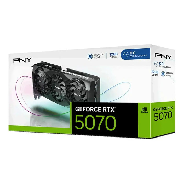 Graphics card PNY nvidia geforce rtx 5070 12 GB GDDR6X - Компютър Мрежи и компоненти<<<Компютри|