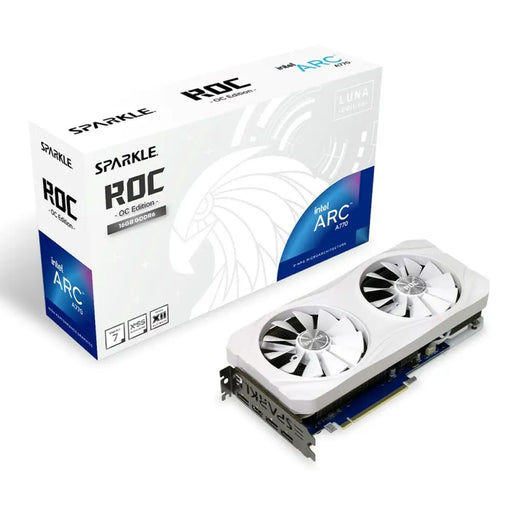 Graphics card Sparkle 1A1-S00413400G Intel ARC A770 ROC LUNA 16 GB GDDR6 - Графични карти<<<Компютър Мрежи и