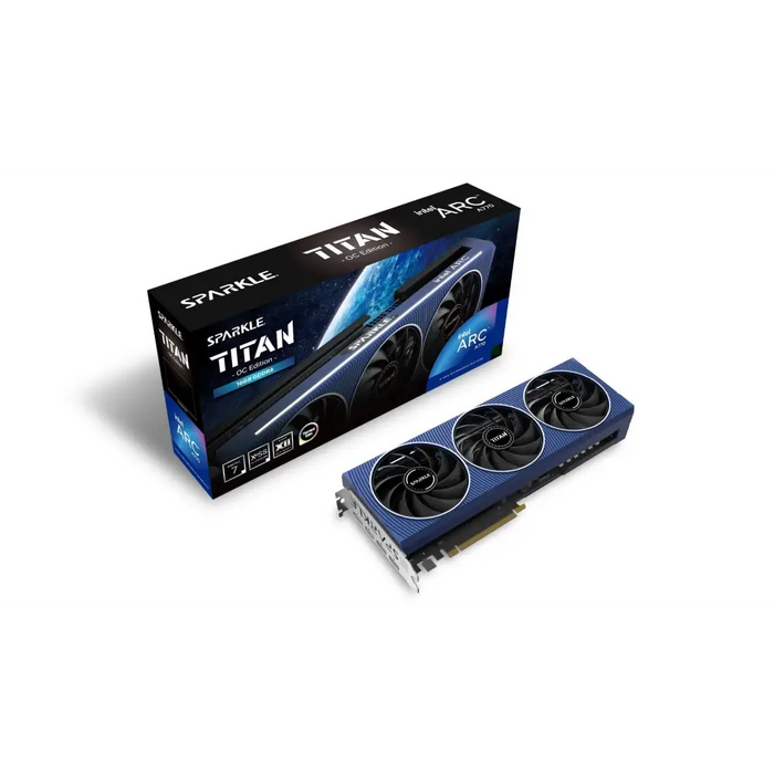 Graphics card Sparkle SA770T-16GOC Intel ARC A770 TITAN OC EDITION GDDR6 16 GB - Graphics card