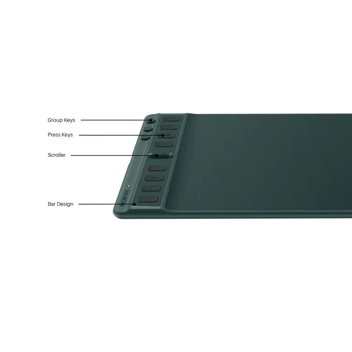 Graphics tablet HUION Inspiroy 2 M 5080 LPI Green - Графични таблети<<<Лаптопи таблети и аксесоари<<<ValiAPI&&&Графични
