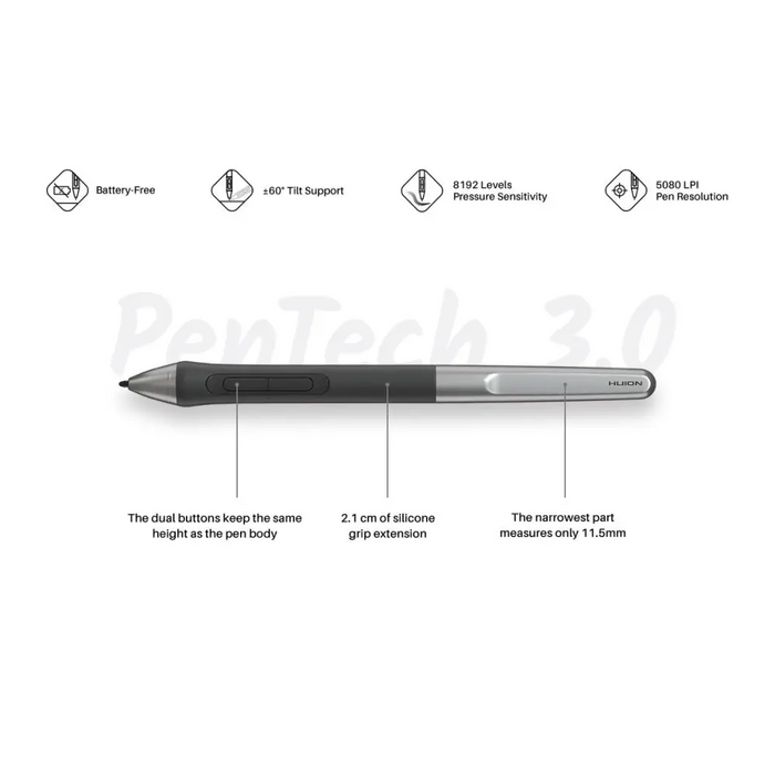 Graphics tablet HUION Inspiroy 2 M 5080 LPI Green - Графични таблети<<<Лаптопи таблети и аксесоари<<<ValiAPI&&&Графични