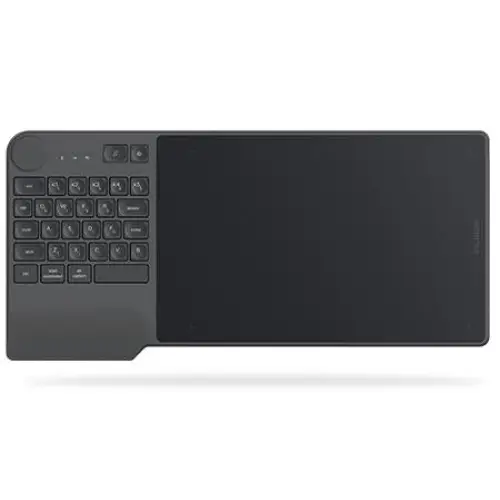 Graphics tablet HUION Inspiroy Keydial KD200 USB-C Bluetooth Metal Grey - Графични таблети<<<Лаптопи таблети и