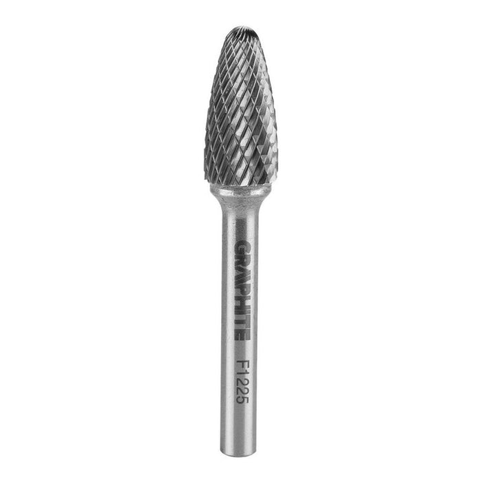 CARBIDE ROUND MILLER FOR METAL 12X25 MM GRAPHITE 55H372