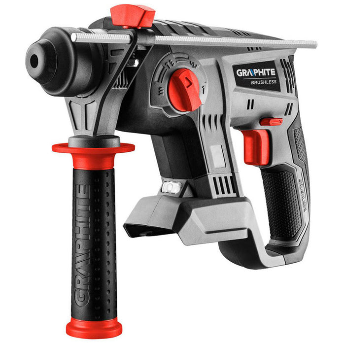 CORDLESS BRUSHLESS PUNCH GRAPHITE 58G027 18 V, 2.20 J, SDS PLUS, WITHOUT BATTERY AND CHARGER