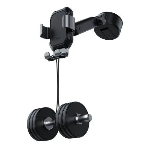 Gravity car mount for Baseus Tank phone with suction cup (black) - Car mount<<<Accessories<<<Основна<<<DunaXML&&&Phone