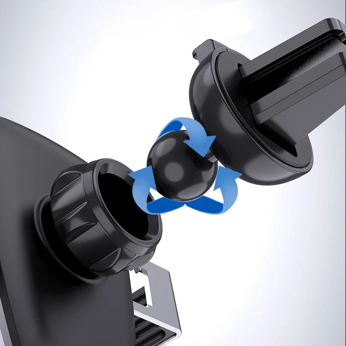 Gravity smartphone car holder air vent blue (YC08) - Cell phone holders<<<HurtelXML