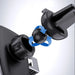 Gravity smartphone car holder air vent blue (YC08) - Cell phone holders<<<HurtelXML