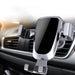 Gravity smartphone car holder air vent blue (YC08) - Cell phone holders<<<HurtelXML