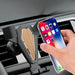 Gravity smartphone car holder black air vent grille (YC07) - Cell phone holders<<<HurtelXML