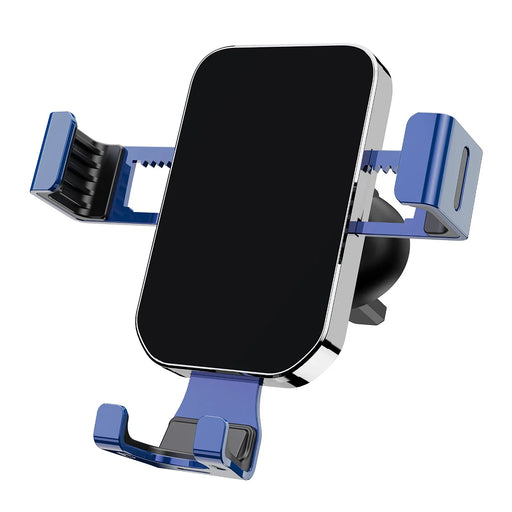 Gravity smartphone car holder for air vent blue (YC12) - Cell phone holders<<<HurtelXML