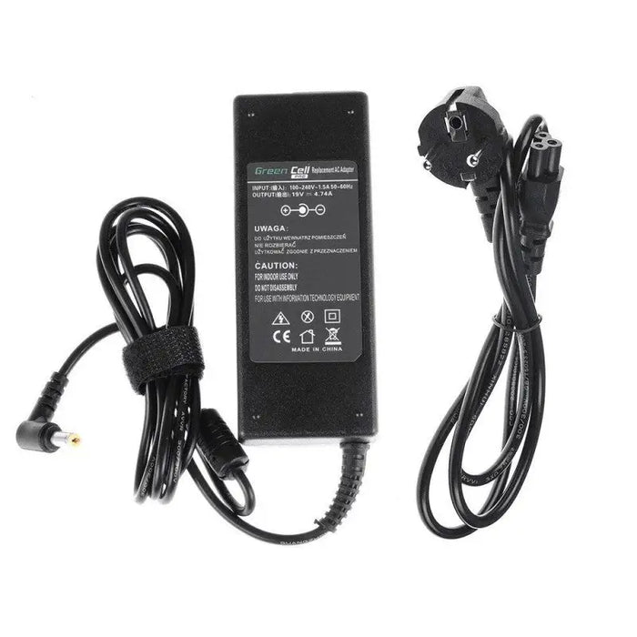 Green Cell AD02P power adapter/inverter Indoor 90 W Black - Power supplies for laptopsZDL-NOT<<<Power supplies