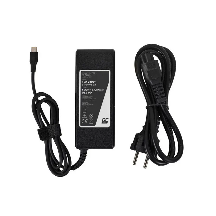 Green Cell AD139P power adapter/inverter Universal 90 W Black - Power supplies for laptopsZDL-NOT<<<Power supplies