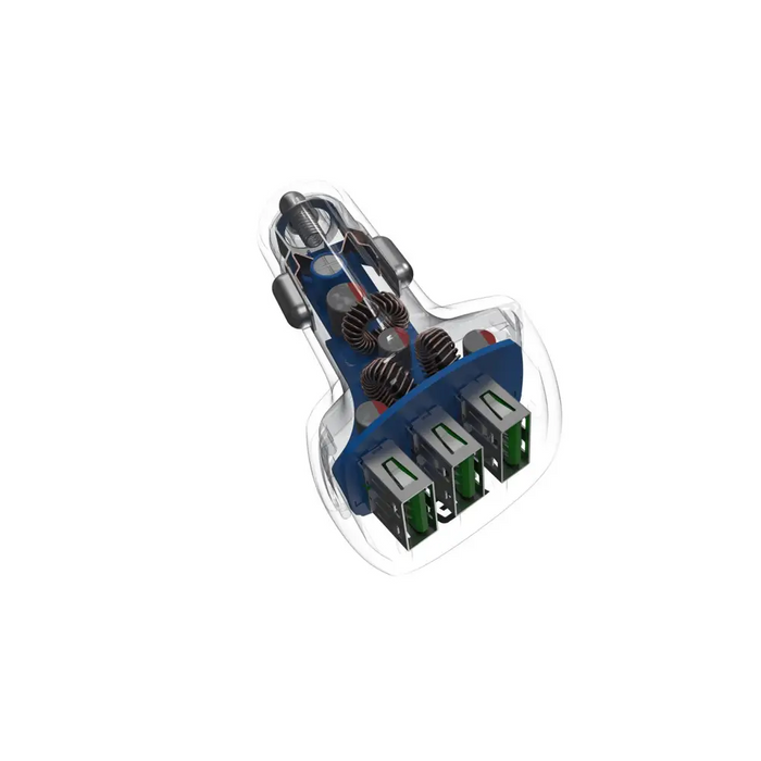 Green Cell CADGC01 PoweRide Car charger 54W 3x USB 18W Ultra Charge - Car chargersZSA-GNI<<<Car power