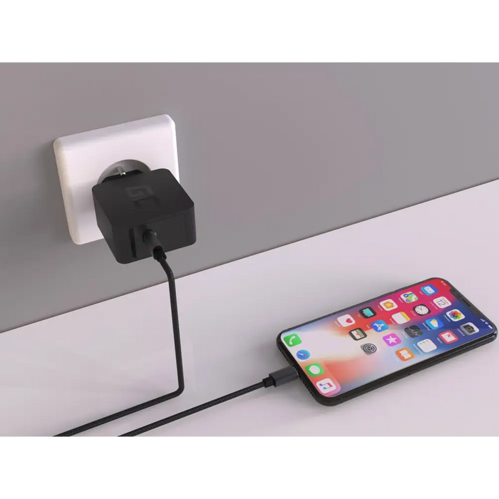 Green Cell CHAR07 mobile device charger Black Indoor - ChargersLAD-SIC<<<Power supplies for phonesLAD<<<ActionPL