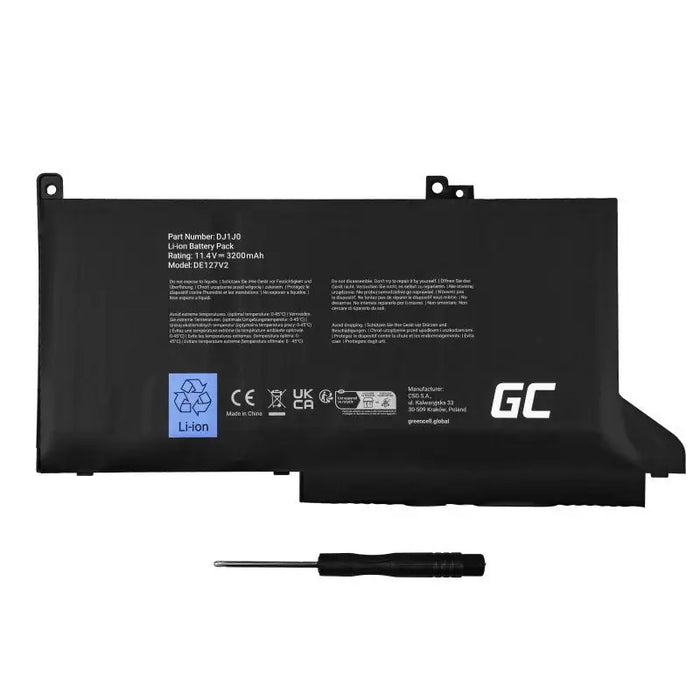 Green Cell DE127V2 Dell laptop battery 11,4V 2700mAh - Notebook batteriesMOB-BAT<<<Notebooks / Netbooks