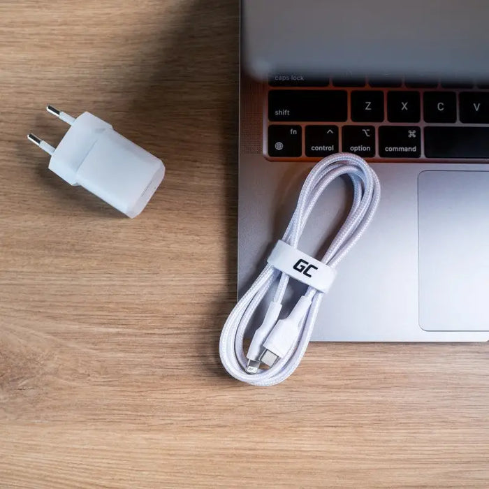 Green Cell GC PowerStream 1 m White - USB cablesKBA-USB<<<Cables and adaptersKBA<<<ActionPL