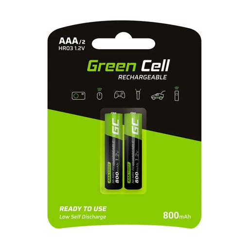 Green Cell GR08 household battery Rechargeable battery AAA Nickel-Metal Hydride (NiMH) - Rechargeable