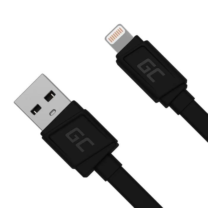 Green Cell KABGC02 lightning cable 0.25 m Black - USB cablesAKG-KAB<<<GSM accessoriesAKG<<<ActionPL