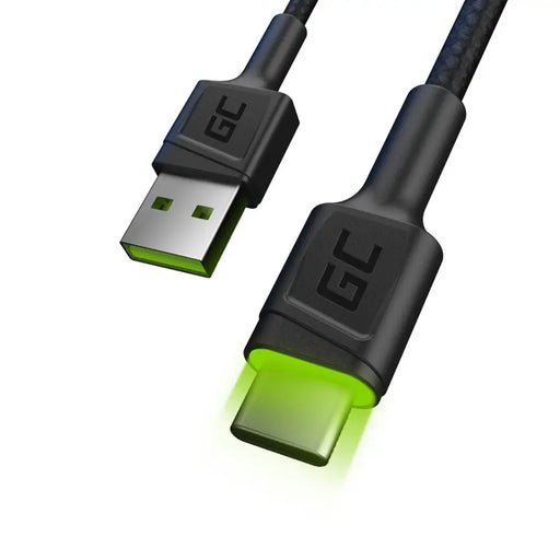 Green Cell KABGC13 USB cable USB 2.0 2 m USB A USB C Black - USB cablesKBA-USB<<<Cables and adaptersKBA<<<ActionPL