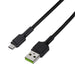 Green Cell KABGC25 USB cable 0.3 m USB A USB C Black - USB cablesKBA-USB<<<Cables and adaptersKBA<<<ActionPL