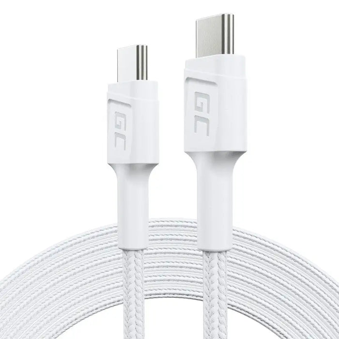 Green Cell KABGC29W USB cable USB 3.2 Gen 1 (3.1 Gen 1) 2 m USB C White - USB cablesKBA-USB<<<Cables